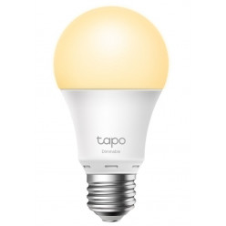 LED Bulb  TP-LINK Tapo L510E, Smart Wi-Fi LED Bulb E27 with Dimmable Light, White, Color Temperature 2700K, Rated power 8W, 806 lumens, 15,000 hours, Beam angle 220°, Remote control via Wifi, Adjust brightness, Яндекс Алиса, Google Assistent